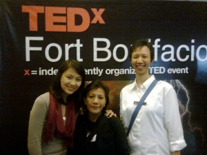 Ana at TEDx Fort Bonifacio